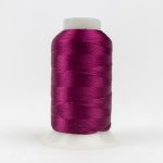 raspberry thread 12wt embroidery